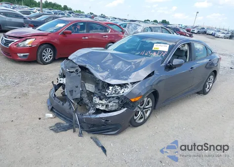 2017 Honda Civic Lx from USA, damaged, VIN 19XFC2F5XHE207658